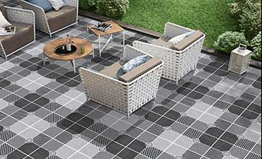 Inspiring Vitrified Tile Designs for Patios and Gardens 