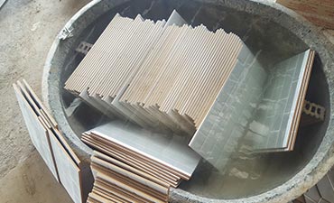 Why you don't need to dip tiles in water before use?